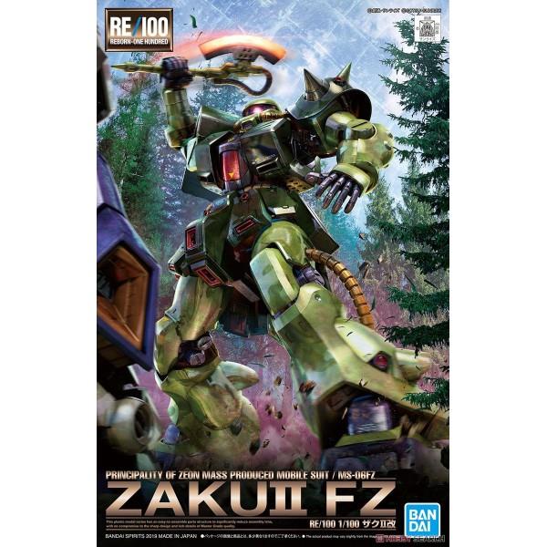 BANDAI HOBBY RE/100 1/100 ZAKUII FZ