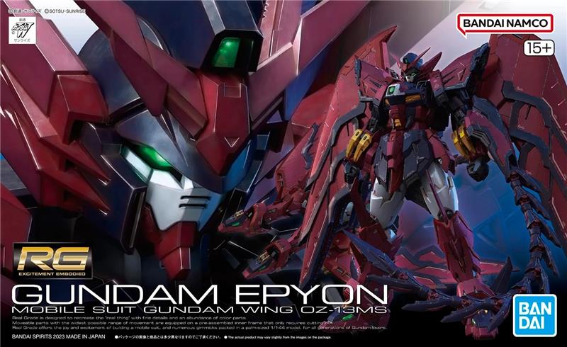 BANDAI Spirits Hobby RG 1/144 #38 Gundam Epyon Kit de modélisation
