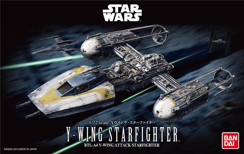BANDAI Hobby 1/72 Y-Wing Starfighter "STAR WARS" Model kit