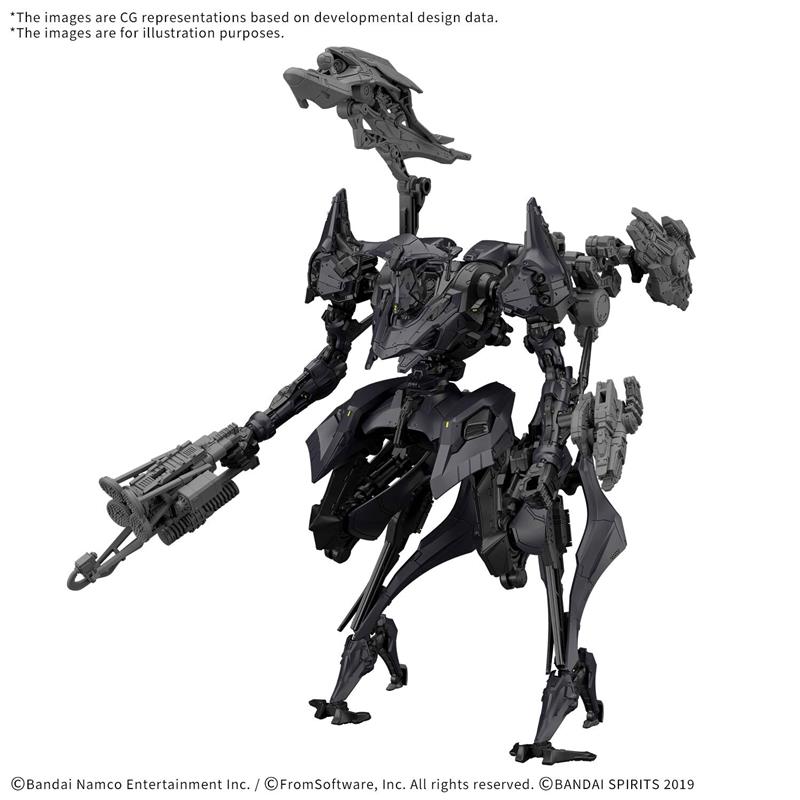 BANDAI Armored Core VI Schneider Nachtreiher/40E /Dual Nature