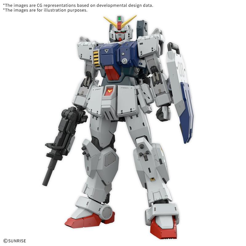 BANDAI Hobby RG 1/144 Gundam Ground Type Model Kit