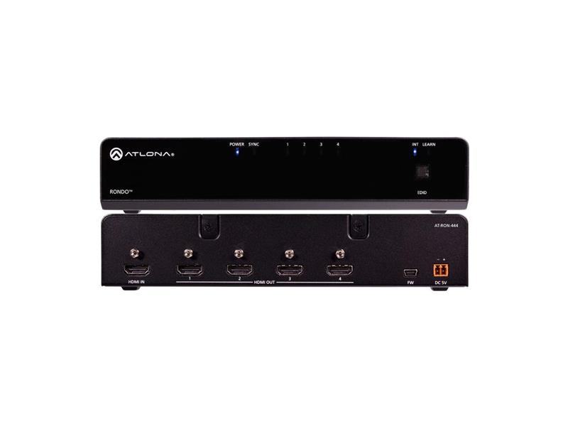 AMPLIFICATEUR DE DISTRIBUTION HDMI 1X4 À DÉBIT DE DONNÉES ULTRA ÉLEVÉ ATLONA