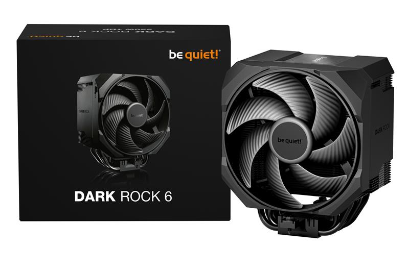 be quiet! DARK ROCK 6 Refroidisseur d'air pour processeur Noir(Open Box)