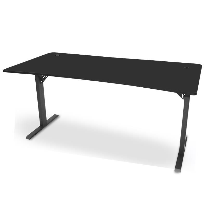 iCAN ARS-1B Modern Computer Desk with mat, Black -160*80*75cm