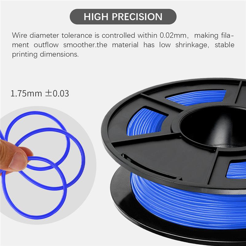 Sunlu 1.75mm, 0.5kg/spool, TPU flexible filament (Blue)