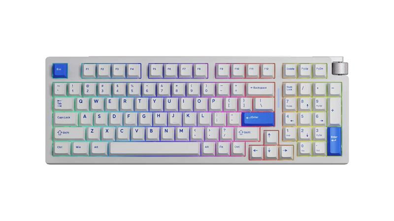 DAREU COOL 98 Ocean Blue Tri-mode 98% RGB Gaming Keyboard(Open Box)