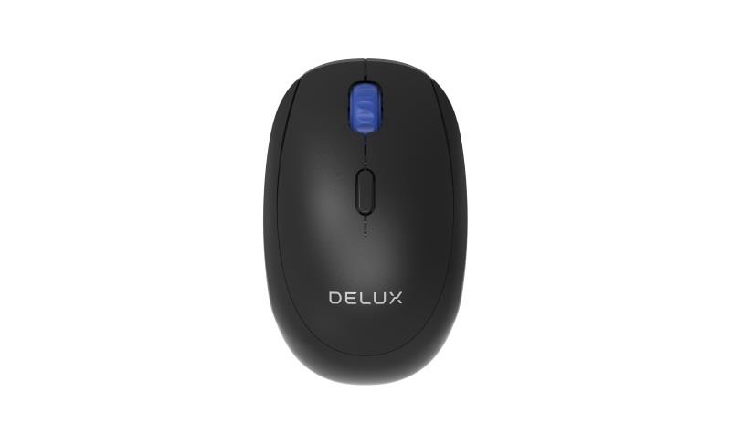 DELUX 2.4G Wireless Optical Mouse 2400dpi 4 Buttons(Open Box)