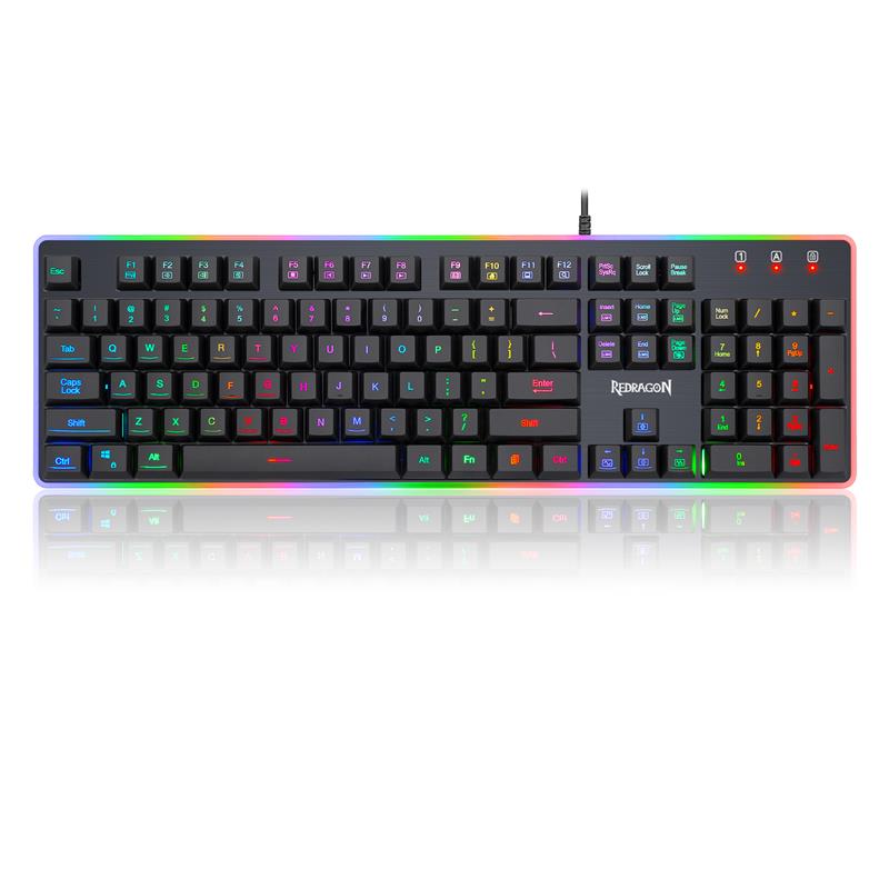 Redragon K509 Wired Gaming Keyboard with 7 Backlight Modes