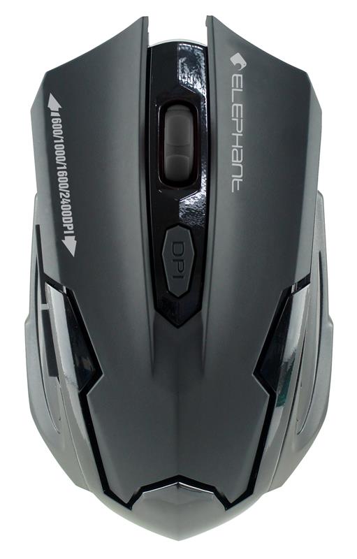 Elephant Extreme Wireless Bluetrack Mouse [ELE-M519 Black](Open Box)