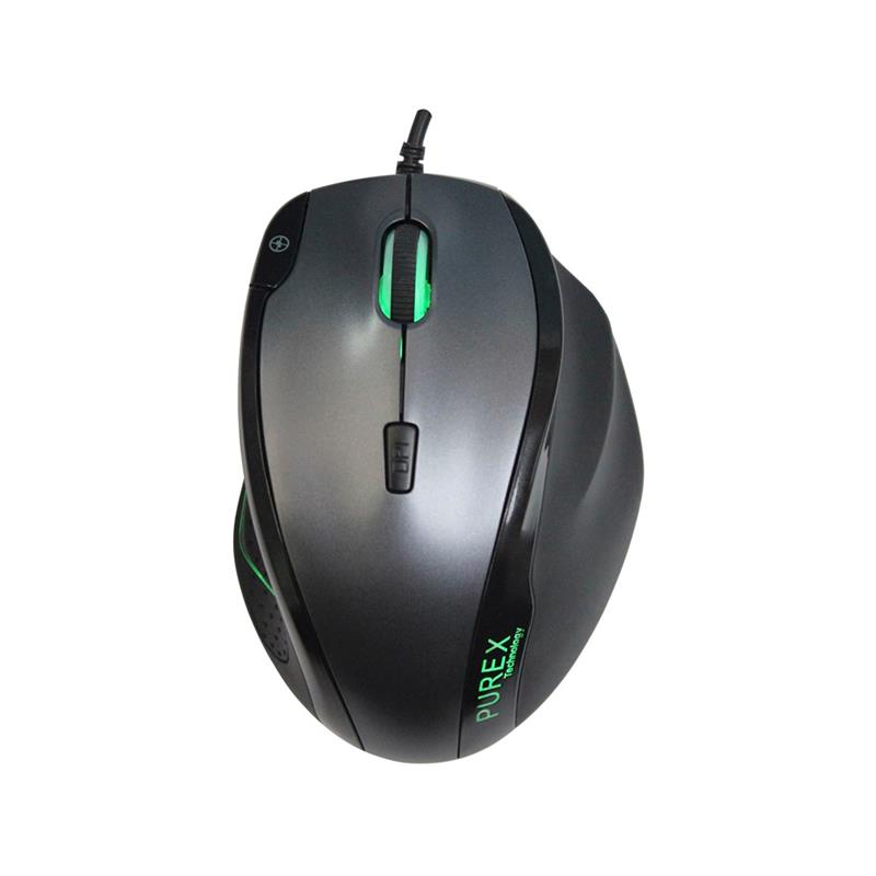 Purex Technology 3000 DPI High Precision Wired Optical Gaming Mouse