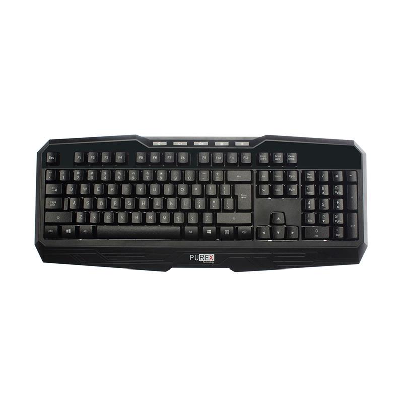 Purex Wired Multimedia Keyboard