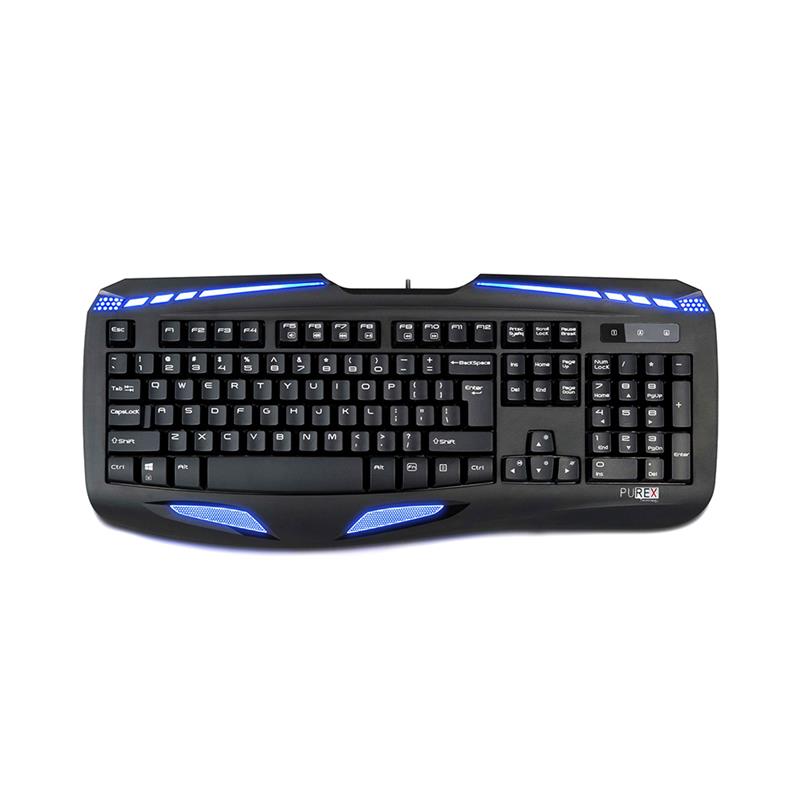 Purex Wired Multimedia / Gaming Keyboard