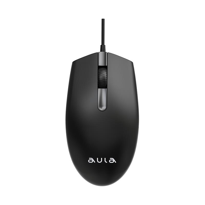 Aula Wired USB Mouse AM103 for Computers and laptops,Three button(Open Box)