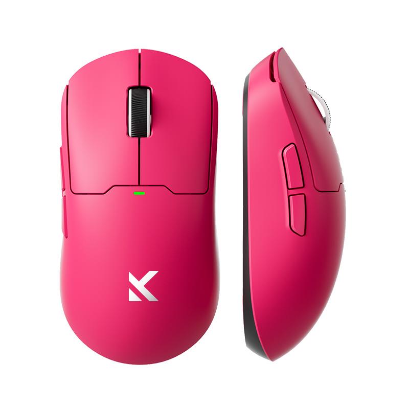 MCHOSE A5 Ultra Rose Red Wireless Tri-Mode Gaming Mouse, 54g