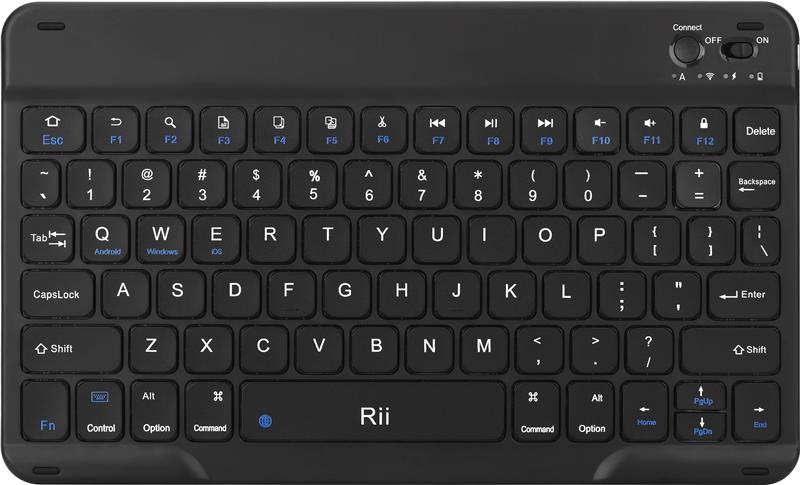 Riitek RK302 75 % Clavier de productivité, Noir - US ANSI