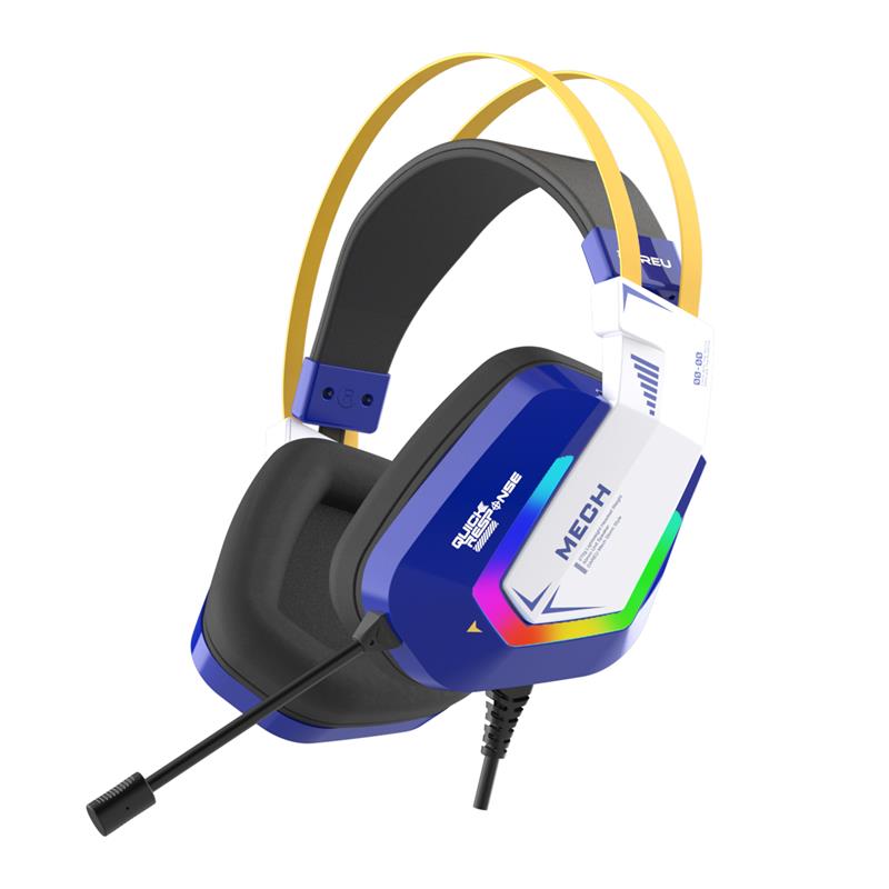 Dareu EH732 Bleu 7.1 Casque de jeu filaire RVB