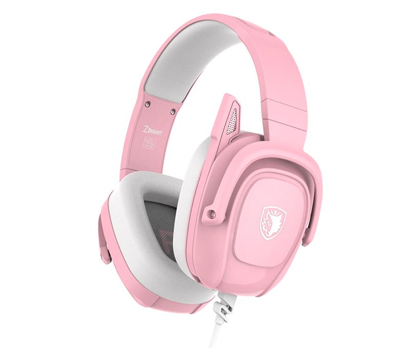 SADES SA-732 Pink Zpwoer  Gaming Headset