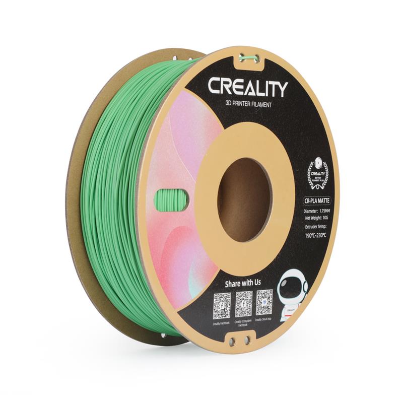 Creality CR-PLA Matte Filament for FDM 3D Printer,1.0Kg 1.75mm, Avocado Green.