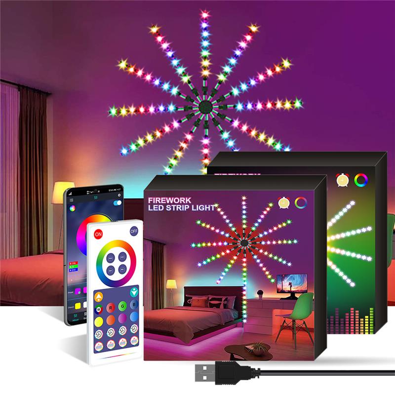 iCAN Firework LED Light Strip, ARGB Dream Color, WiFi App Control