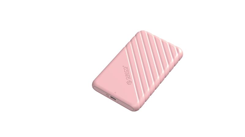 Orico 25PW1 War USB3.1 Gen1 Type-C 2.5" SATA HDD/SSD Enclosure with 5Gbps Speed ,Pink