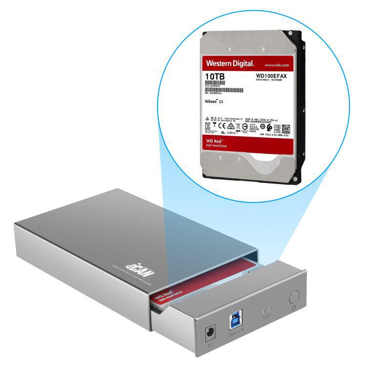 iCAN RSH-339 USB SATA III Hard Drive Enclosure Canada