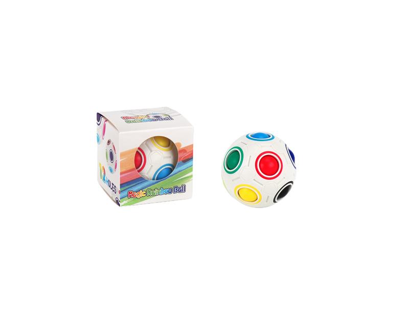 MoYu Meilong MY8722 12 Holes Rainbow Ball Colorful Puzzle Fidget Cube