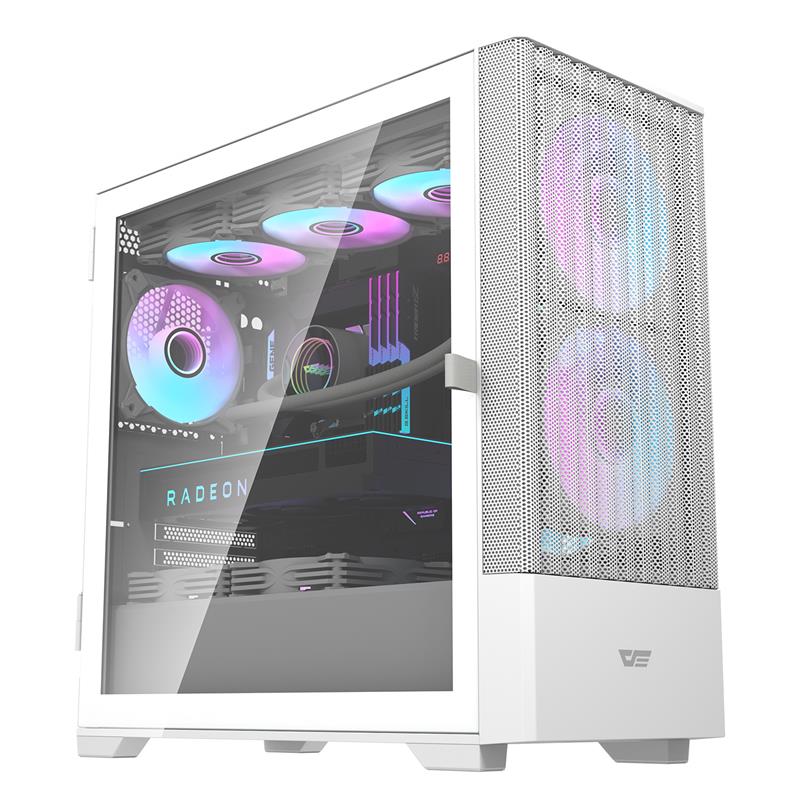 DarkFlash 450*210*450mm Latéale gauche Micro ATX White