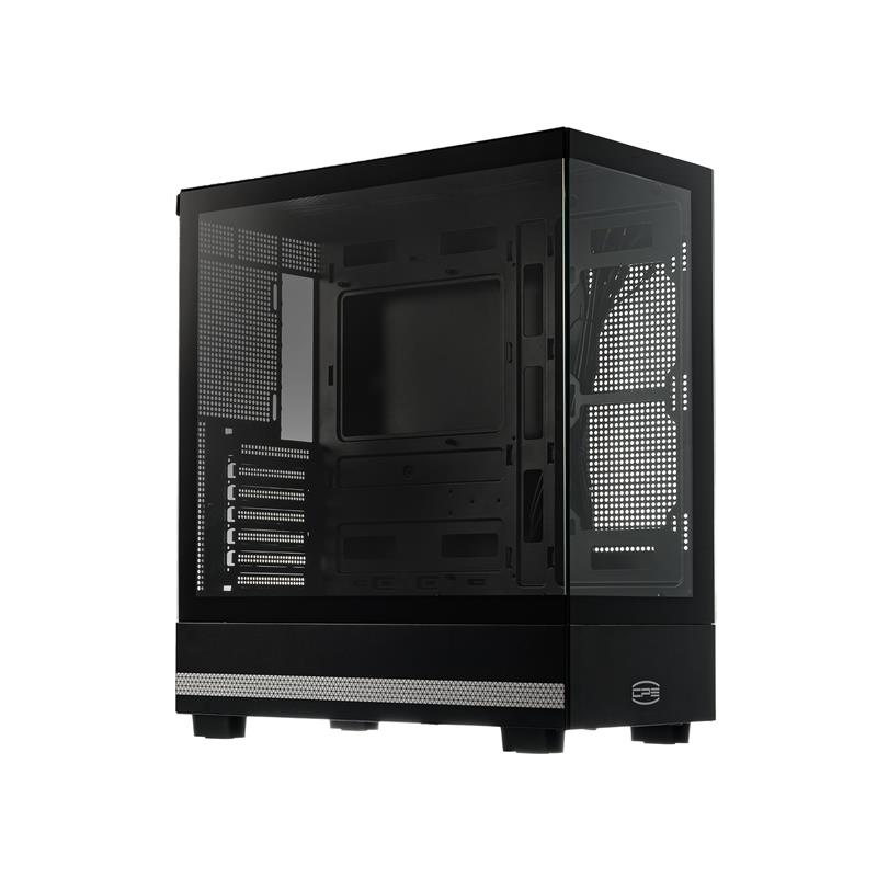 PCCOOLER C3Q500 ATX Panoramic Case,Compatible with 420mm Flagship GPUs