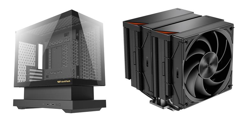 DarkFlash F1+PCCOOLER CPS RZ620  Black