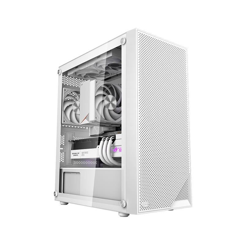 PCCOOLER C3 B310 Mesh M-ATX PC Case White