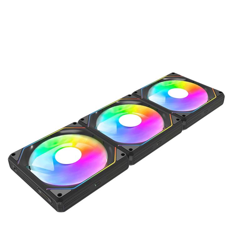 DarkFlash 120 mm Régulier Ventilateur  Noir