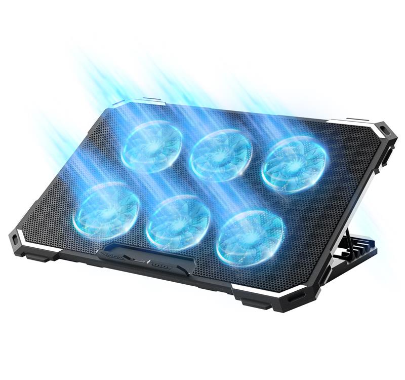 ICAN  Laptop Cooling Pad with 6 Cooling Fans,for Laptop 15-1 K21