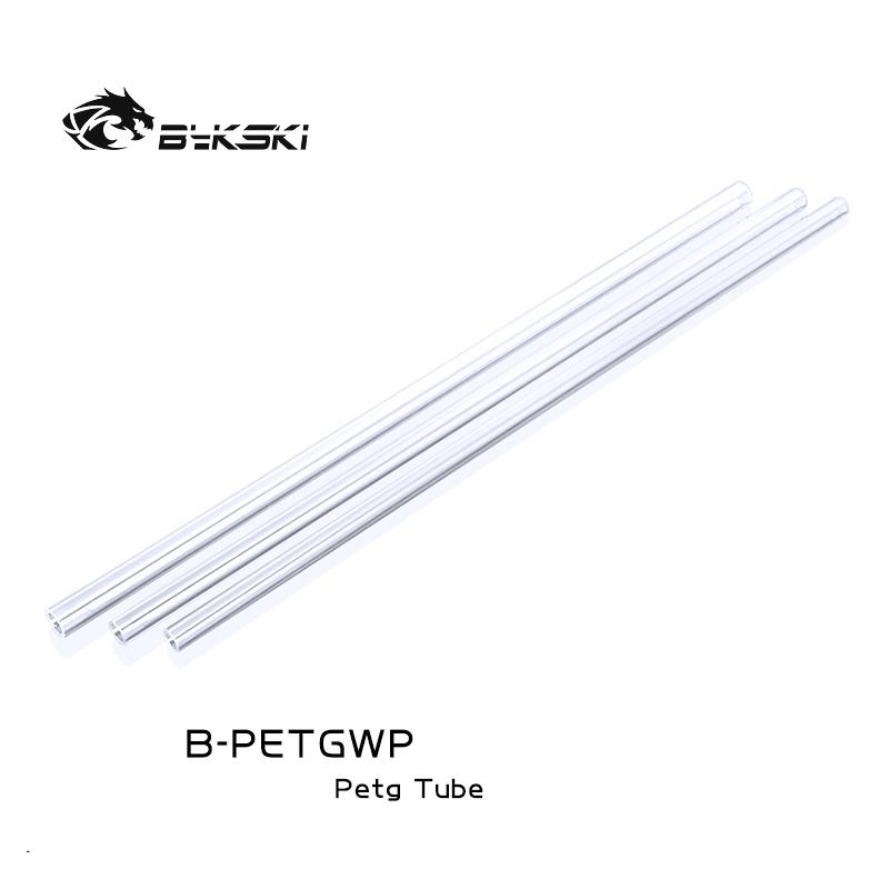 Tube PETG rigide Bykski 10 mm ID x 14 mm OD - 1 x 500 mm - Transparent