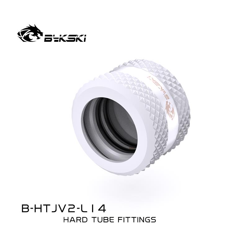 Bykski Rigid 14mm OD Fitting V2-W (B-HTJV2-L14)