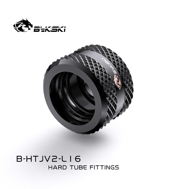 Raccord rigide Bykski 16 mm de diamètre extérieur V2-BK (B-HTJV2-L16)
