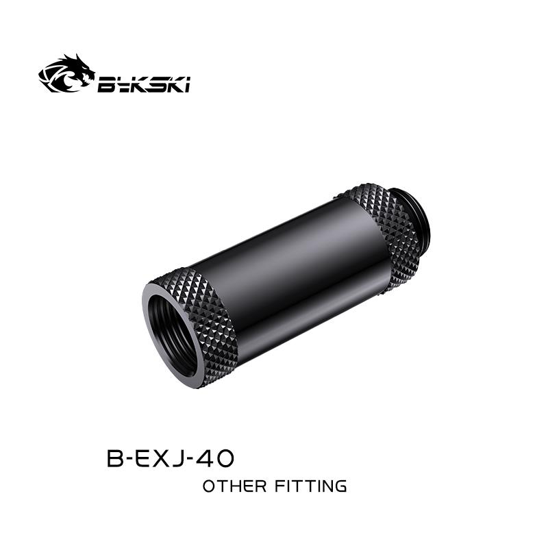 Bykski G 1/4in. Male/Female Extension Coupler - 40mm (B-EXJ-40-BK)