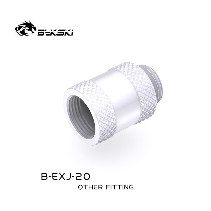 Raccord d'extension mâle/femelle Bykski G 1/4 po - 20mm (B-EXJ-20-W)