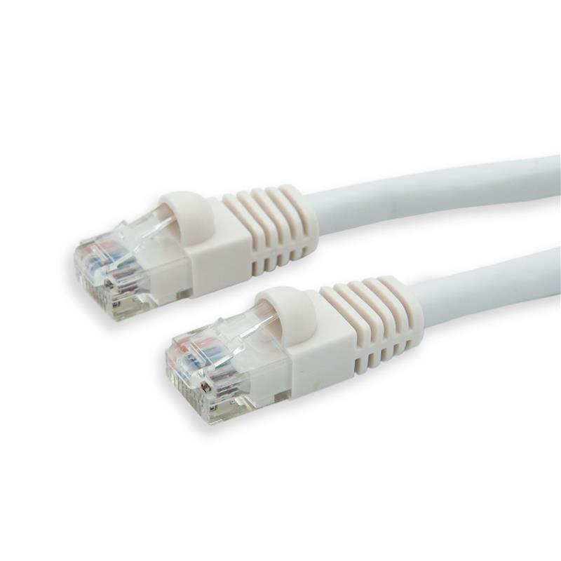 iCAN CAT6 Ethernet Patch Cable, High Speed 1000Mbps 250MHz, UTP 24AWG, 1FT, White(Open Box)