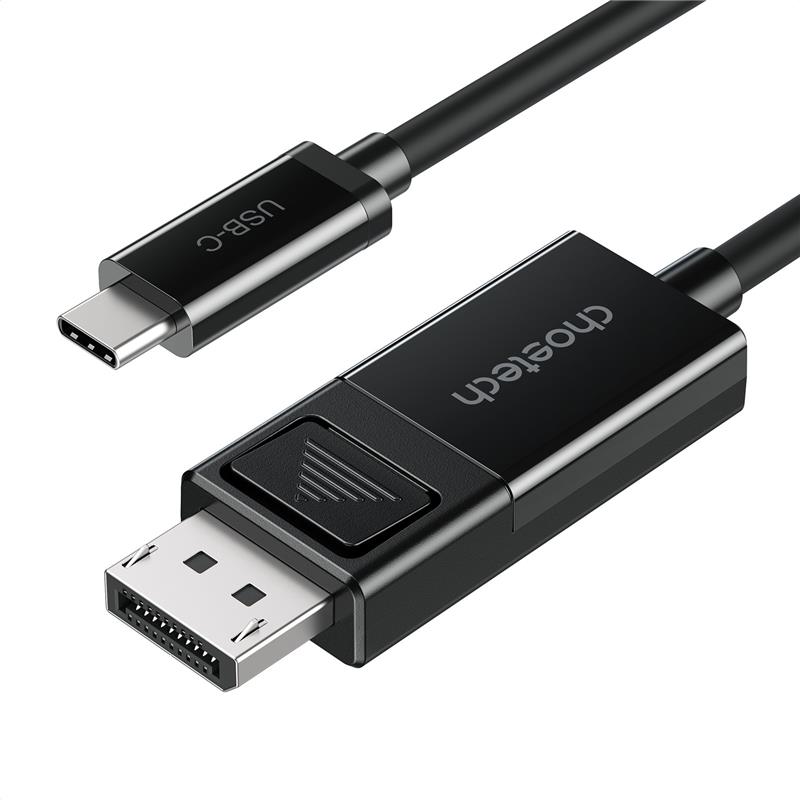 Choetech USB Type-C To DisplayPort Cable, 8K@30Hz 6ft DisplayPort To USB C Cable, Thunderbolt 3 To DisplayPort Two-Way(Open ...