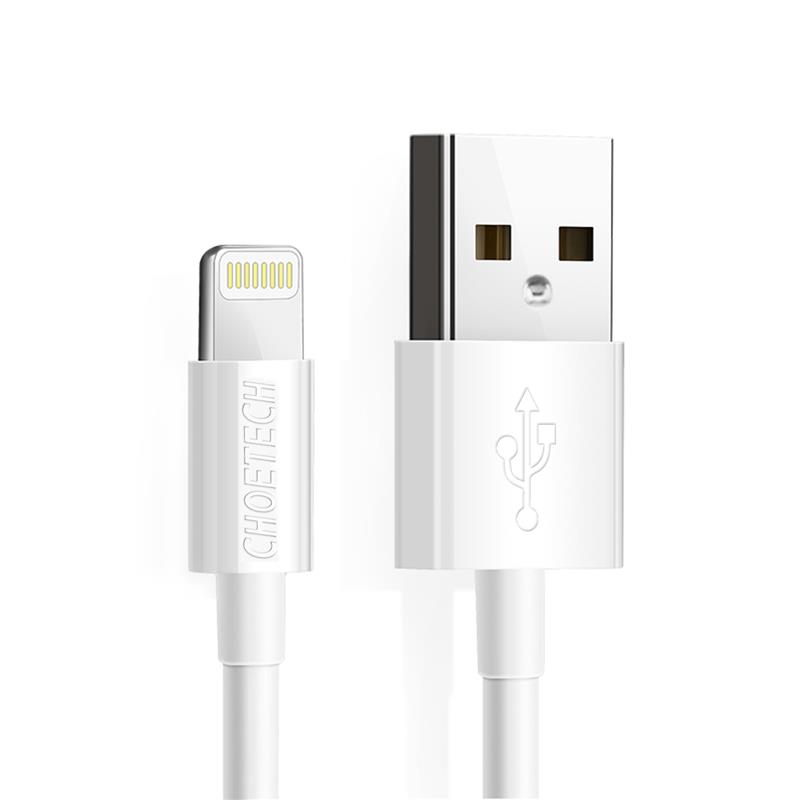 Choetech  [1.2m] MFi Certified Lightning To USB Cable, 2.4A Fast Charging