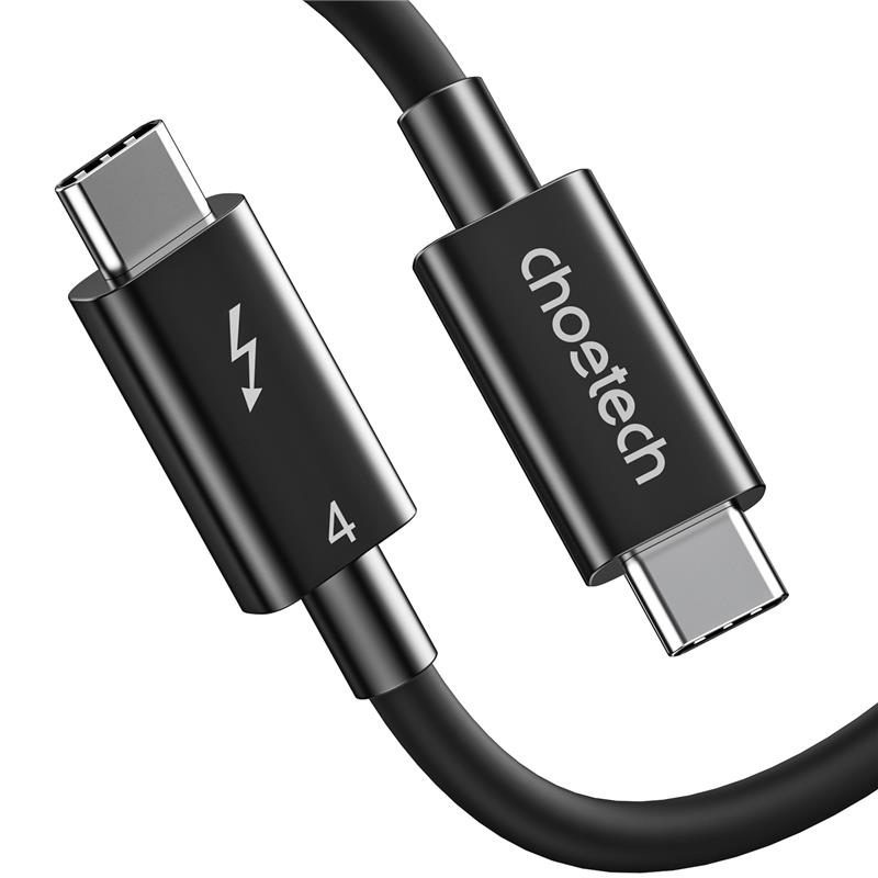 Choetech [Intel Certified] Thunderbolt 4 Cable 2.6ft 40Gbps With 100W Charging And 8K@30Hz 5K@60Hz Or Dual 4K Video(Open Box)