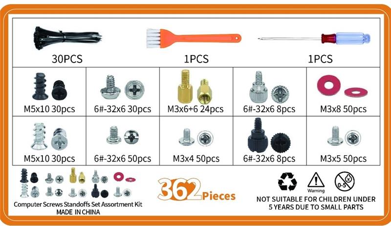 iCAN Desktop Mounting Screw Kit.