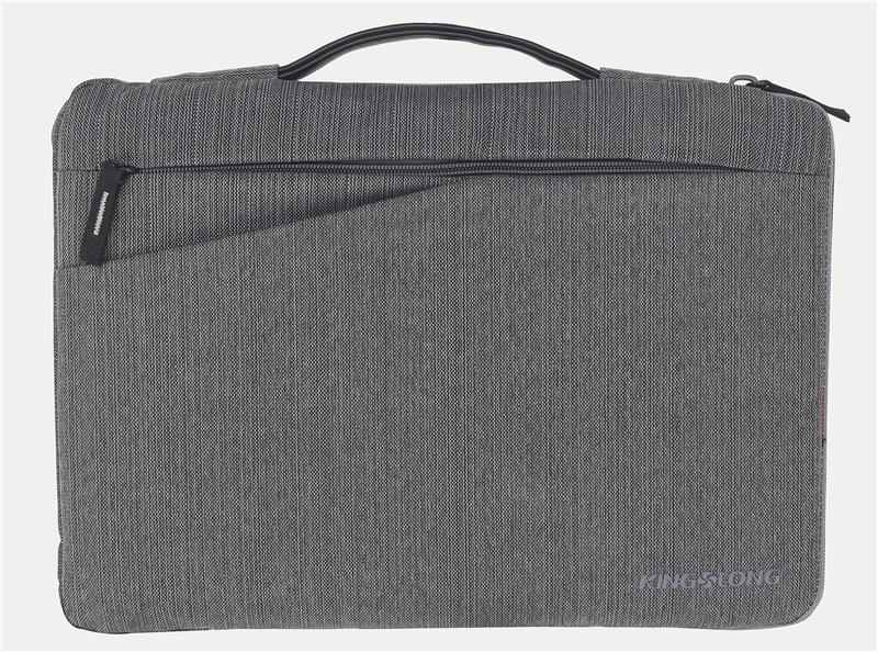 KINGSLONG KLM Series 15.6" Laptop Sleeve with Handle, Grey