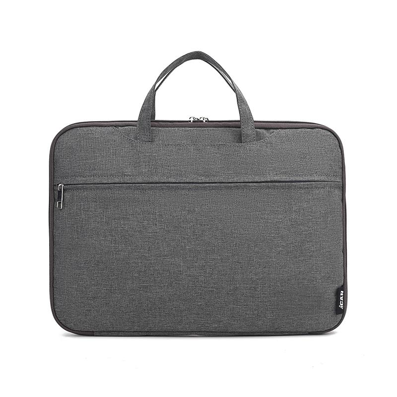 Sacoche mince pour ordinateur portable iCAN 15,6 pouces avec ouverture frontale à 180°