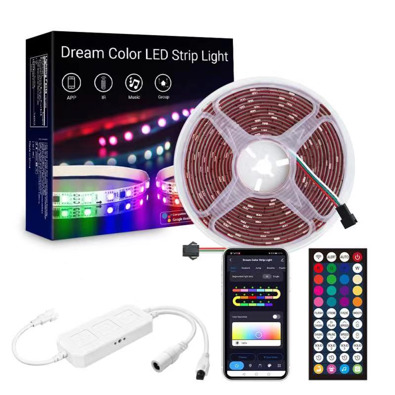 iCAN Smart WiFi Dream Color 9.8FT RGB Strip Light.