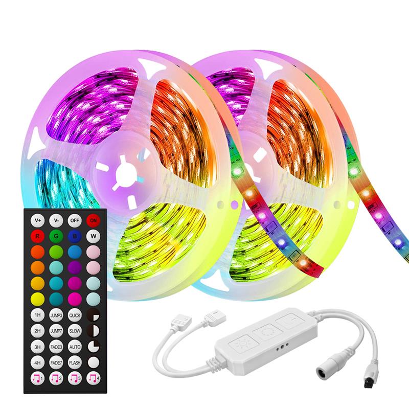 iCAN RGB Strip Light 3M Waterproof, 44 Key IR Remote Music Sync