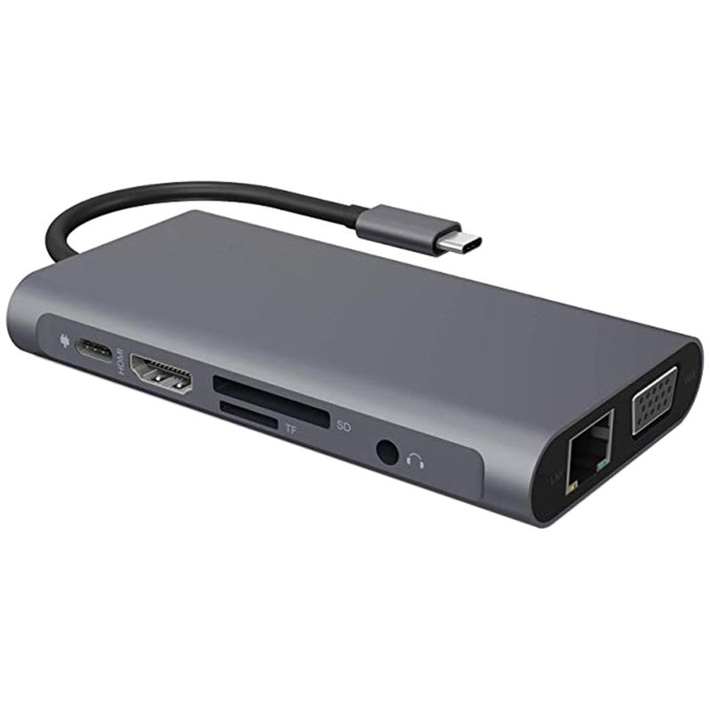 iCAN 10-in-1 USB-C 100W...