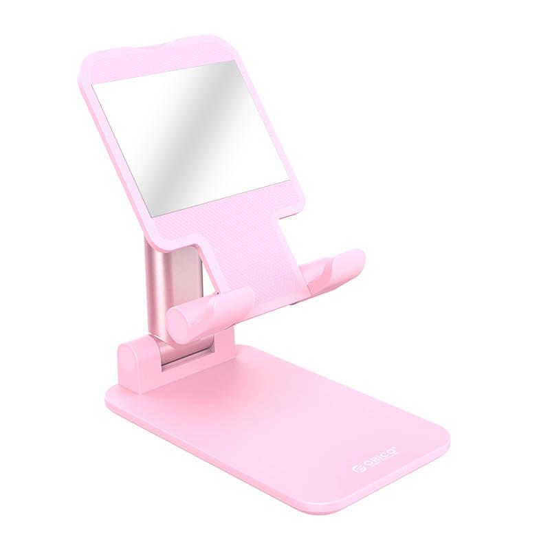 ORICO Phone Holder with Mirror - Pink