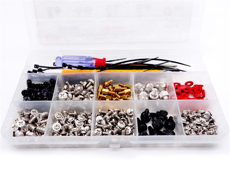 Kit de vis de montage pour entretoises d'ordinateur iCAN.(Open Box)