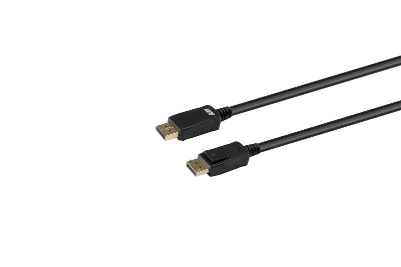 iCAN DisplayPort 1.4 Cable, Male to Male, 8K@60Hz, 10FT, Black